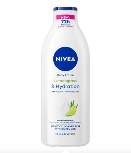 Nivea t�lov� ml�ko Lemongrass &amp; Hydration 400 ml
